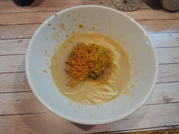 「限定  蕪と唐墨のそば  1000円」@世田谷中華そば 祖師谷七丁目食堂の写真