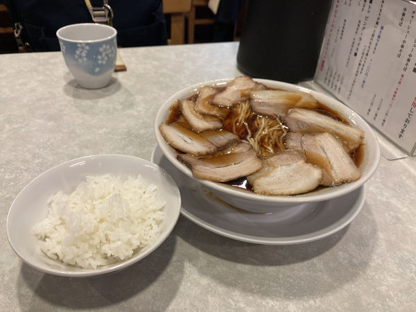 「チャーシュー中華そば【⚠️ネギ抜き】﻿」@濃厚中華そば 佐とうの写真