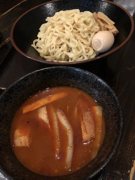 「激辛つけ麺」@拉人の写真