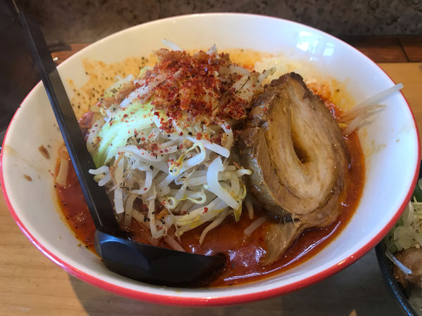 「旨辛豚野菜」@アヒル家の写真