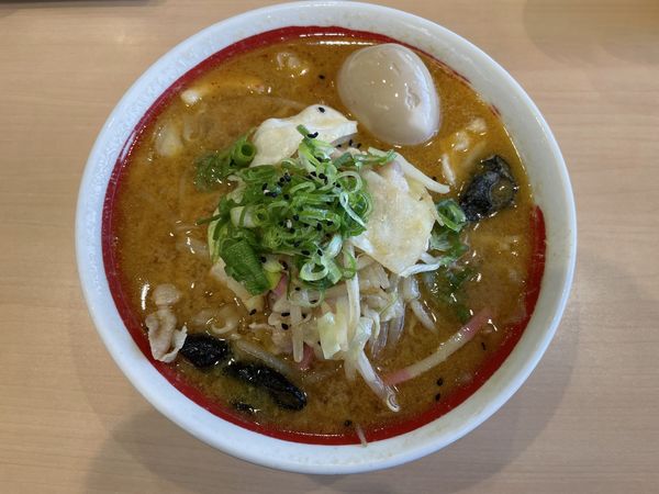 「味噌ちゃんぽん＋肉大盛り＋味玉1056円」@ちゃんぽん亭総本家 モレラ岐阜店の写真