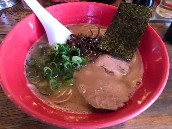 「ラーメン」@元祖長浜 大学ラーメンの写真