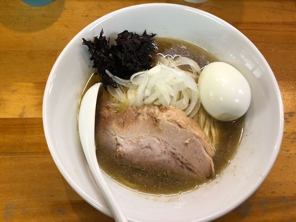 「白醤油」@煮干中華ソバ イチカワの写真