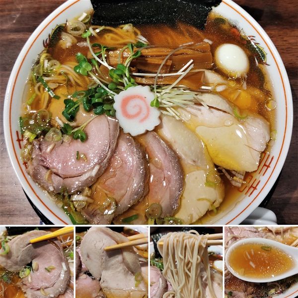 「肉中華そば　1000円」@焼鳥 トリビアンの写真