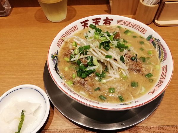 「ダブルチャージャーメン　850円」@らーめん天天有 神田の写真
