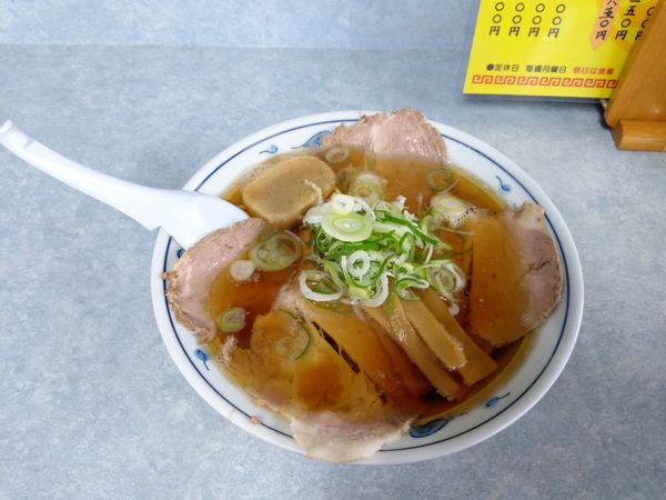 「中華そば+チャーシュートッピング750円」@文ちゃんラーメンの写真
