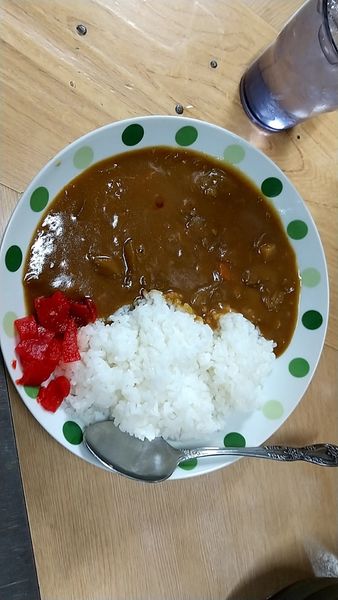 「カレーライス（蕎麦とのセットで５００円）」@信濃路 蒲田店の写真