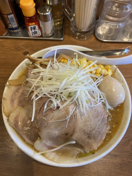 「得野菜たっぷり味噌ラーメン　大盛り」@ラーメン 嘉祥の写真