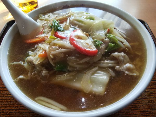 「八宝ラーメン　（大盛り）」@中華料理 神代の写真
