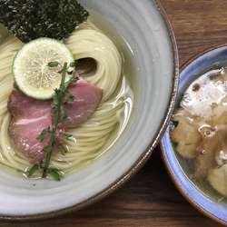 昆布水つけ麺　塩