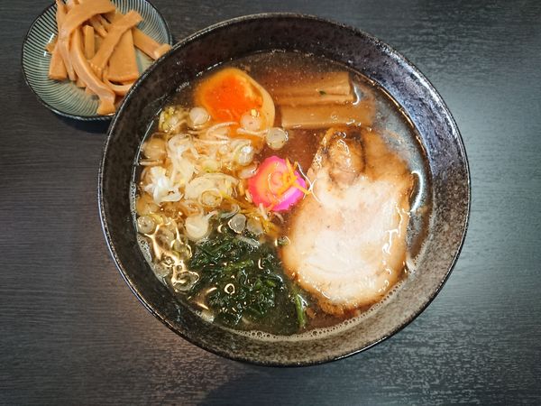 「限定 秋刀魚ソバ 790円」@ラーメン康家の写真