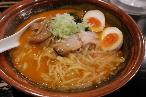 「オロチョンラーメン」@堂々軒の写真