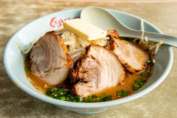 「みそバターチャーシューメン」@くるまやラーメン 一宮店の写真