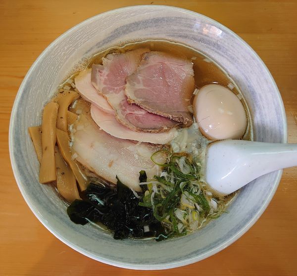 「特製いりこそば(950円)」@讃岐ラーメン 香麦の写真