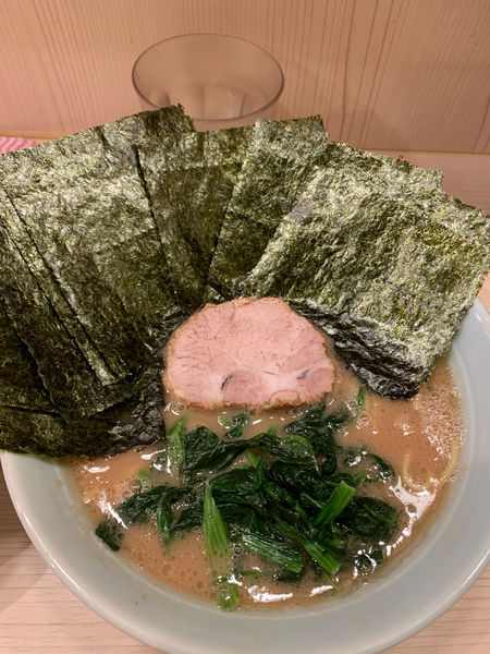 「ラーメン のり増し」@家系 武の極みの写真