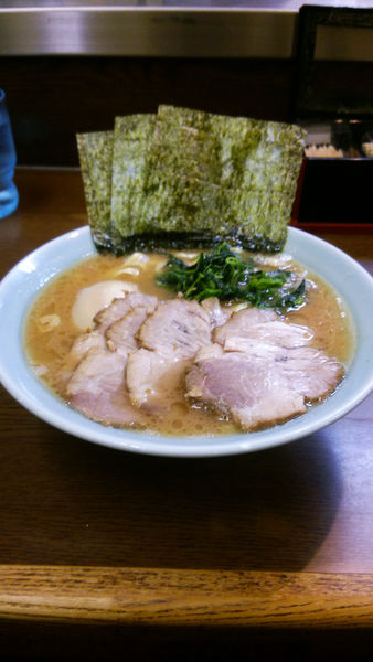 「チャーシューメン大　味玉」@寿々㐂家の写真