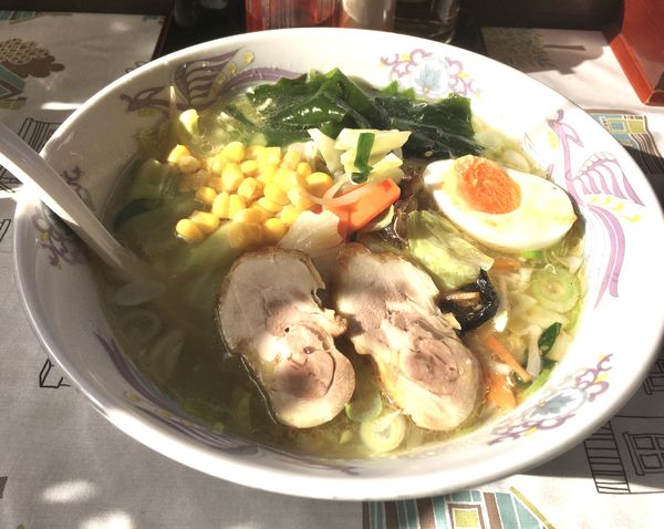 「シャモ塩タンメン(770¥)」@御食事処 だいまるの写真