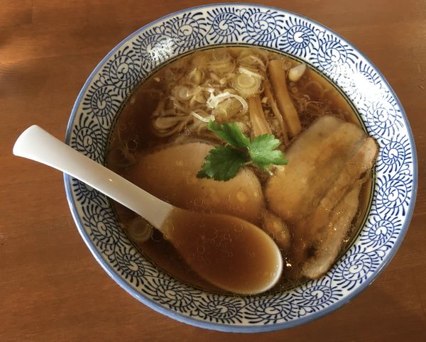 「地鶏中華そば(780¥)」@地鶏中華そば さやまの写真