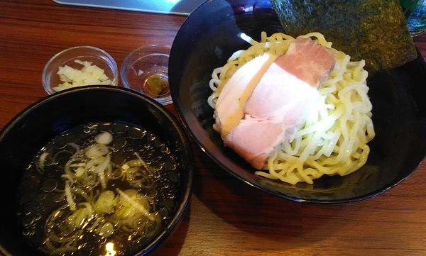 「塩煮干つけそば」@紬生の写真