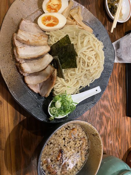 「もつつけ麺スペシャル」@龍の家 新宿小滝橋通り店の写真