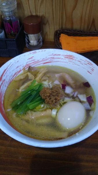 「貝塩らーめん」@麺ダイニング 旬彩の写真