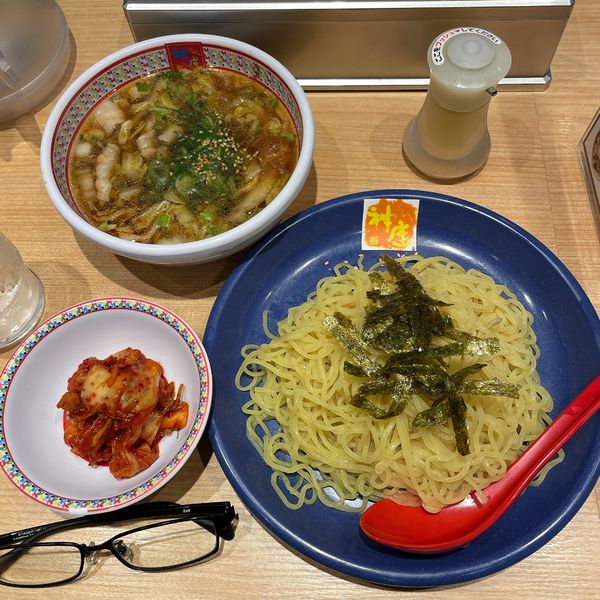 「つけ麺 1.5玉（冷）」@どうとんぼり神座 新宿店の写真