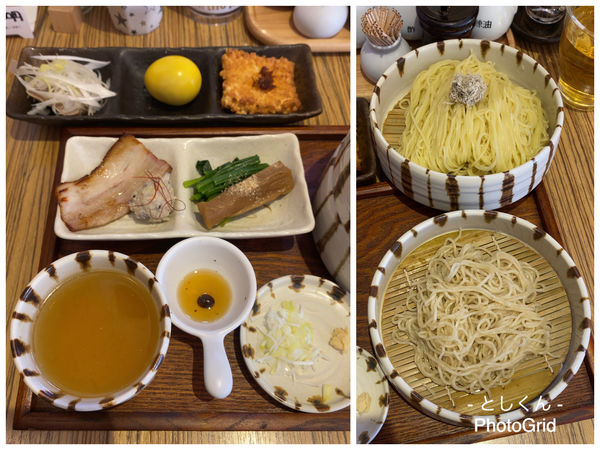 「特選塩つけそば」@金字塔 蒲生店の写真