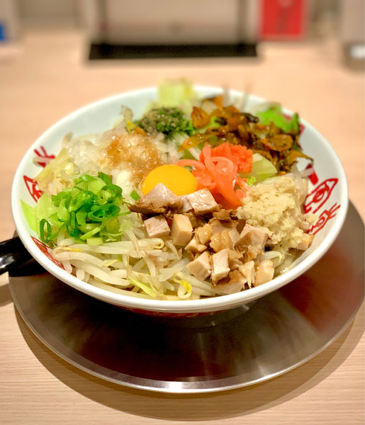 「博多もんじゃそば」@博多一風堂 浅草橋本舗の写真