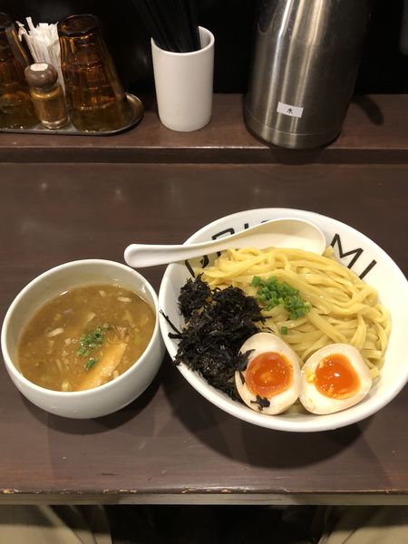 「味玉コッテリ煮干しつけ麺（特盛）」@麺屋 ORIGAMIの写真