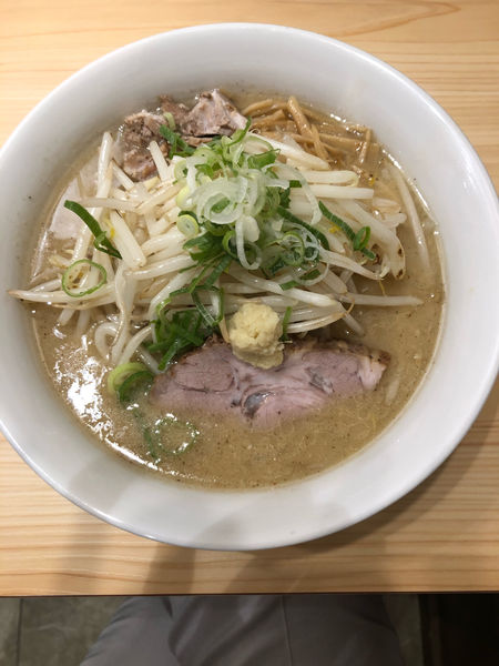 「味噌ラーメン　もやし」@三ん寅の写真
