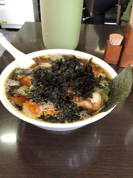 「ちゃーしゅー大盛+岩のり1,010円」@らーめん 惣右衛門の写真