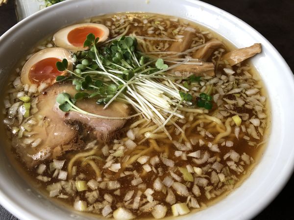 「煮干し醤油中華そば 味玉」@中華そば 富士鹿の写真