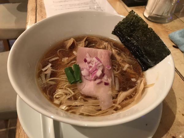 「中華そば 750円」@yokohama 中華そば TORIKOの写真