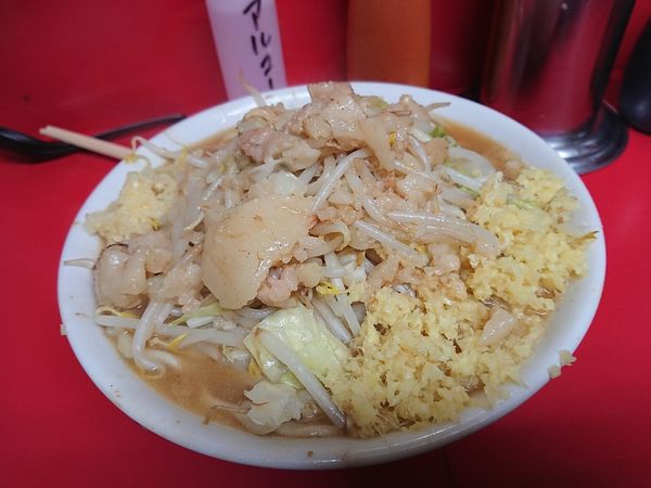 「小 豚1枚 生姜」@ラーメン二郎 仙台店の写真