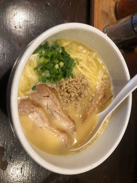 「鶏白湯ラーメン」@鶏の穴の写真