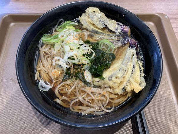 「なす天そば 430円」@名代 富士そば 上板橋店の写真