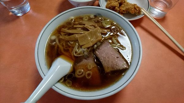 「らーめん_800円」@十八番の写真