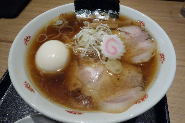 「味玉中華そば」@虎ノ門 勝本の写真