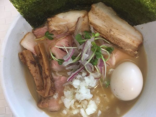 「特製TRIOソバ 1050円」@らーめん 和なり TRIOの写真