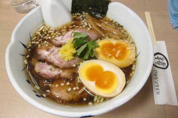 「ちゃーしゅうめん　1,000円＋双子の味玉　100円」@与ろゐ屋の写真