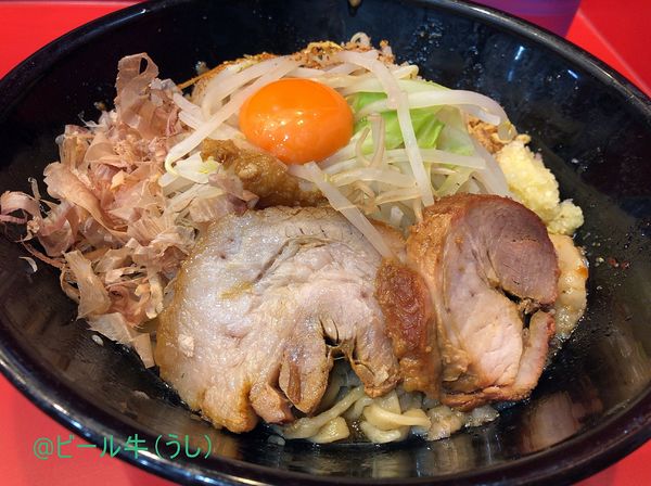 「辛まぜそば(900円)」@麺屋 桐龍の写真