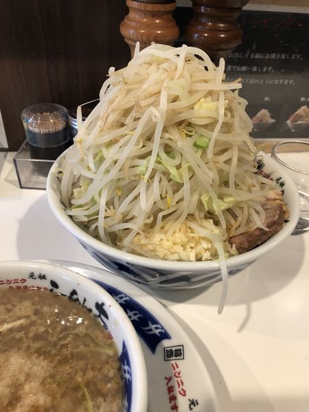 「つけめん(中盛り全マシ)」@ラーメン大 柏店の写真