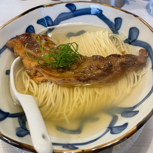 「鯛煮干の塩そば」@タナカ ロボの写真