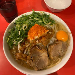 ラーメン中TP生卵TPネギ