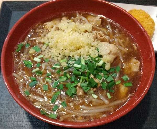 「肉モヤシあんかけ中華　580円」@ゆで太郎 西五反田本店の写真