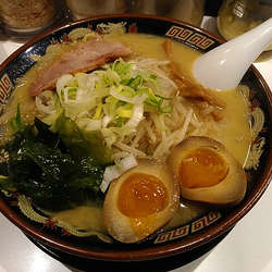 味噌ラーメンと味噌つけ麺