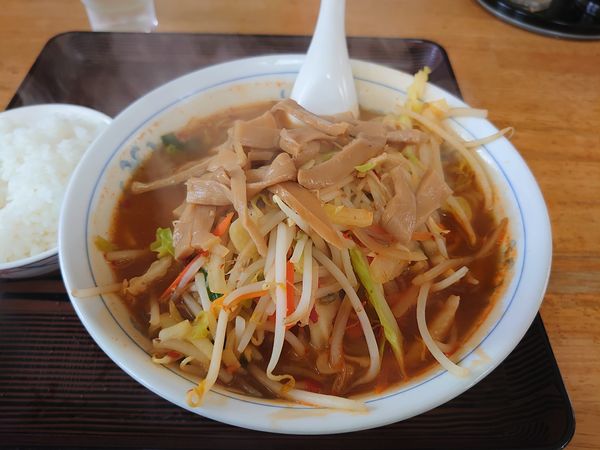 「地獄ラーメン1倍」@らーめん 55の写真