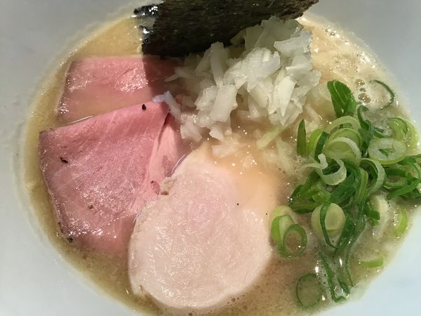 「鶏白湯780円低温チャーシュー」@喜元門 本店の写真