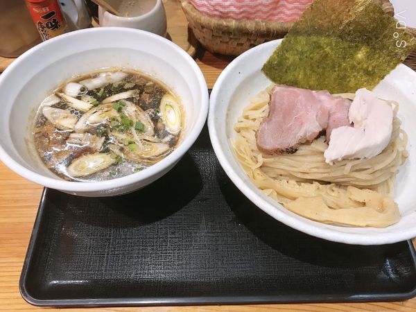 「【限定】淡麗つけ麺」@つけめん・らーめん・煮干そば 金狼の写真