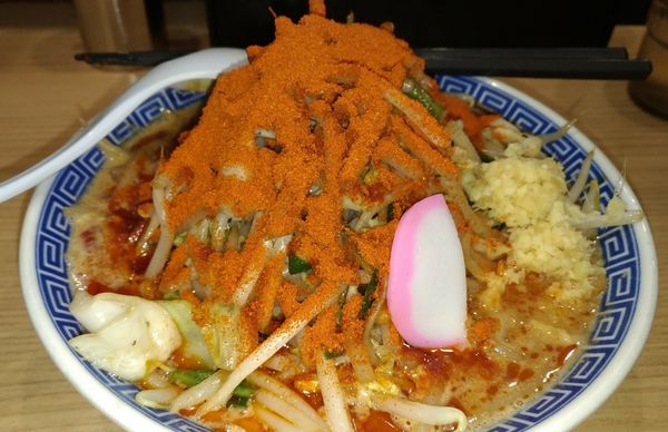 「辛激タンメン辛さ4」@東京タンメン トナリ 西葛西店の写真